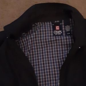 Jacket chaps black new lg